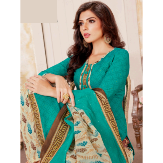 Cotton Salwar Kameez Grand Patiala Salwar Suit Set Double Extra Large