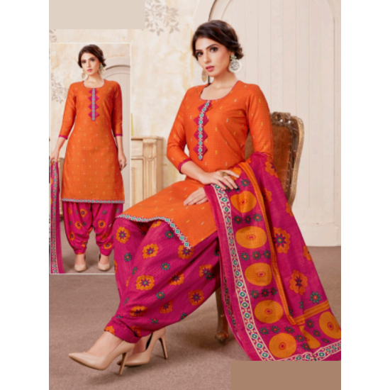 Cotton Salwar Kameez Grand Patiala Salwar Suit Set Double Extra Large