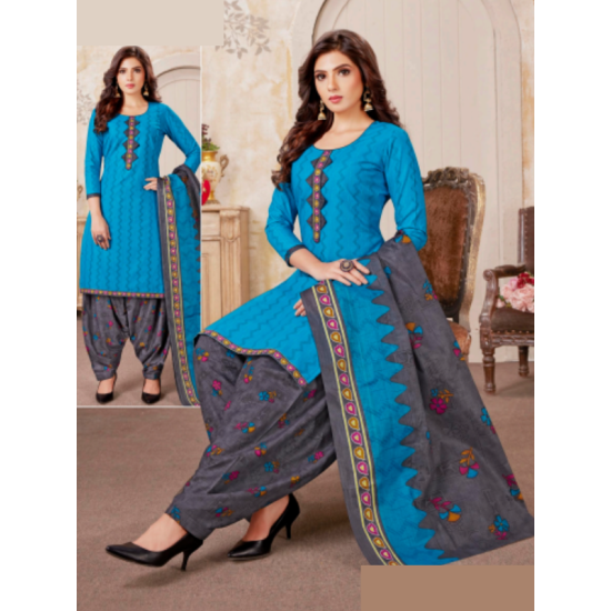 Cotton Salwar Kameez Grand Patiala Salwar Suit Set Extra Large