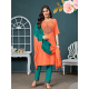 Embroidery Kurtis with Bottom Dupatta Set