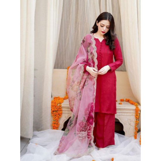 Readymade Salwar Silk Suit For Women 