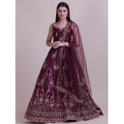 Beautiful Tapeta Silk Embroidery Lehenga Choli Readymade