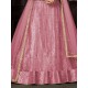 Traditional Floral Sequins Embroidery Lehenga Choli Readymade