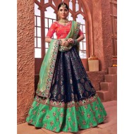 Banarasi Bridal Reception Lehenga Choli Readymade