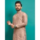 Soft Silk Star Embroidery Men's Kurta