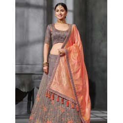 Latest Art Silk Designer Lehenga Choli Readymade