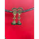 Gold Plated Handmade Jhumka Earrings