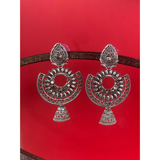 Flower Shape Studs Light weight Jhumka Earrings