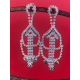 Light weight Cascading Crystal Earrings