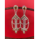 Light weight Cascading Crystal Earrings