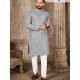 Soft Cotton Mirror Work Men's Kurta