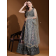 Heavy Floral Print with Foil Designer Patten work Wedding Lehenga Choli