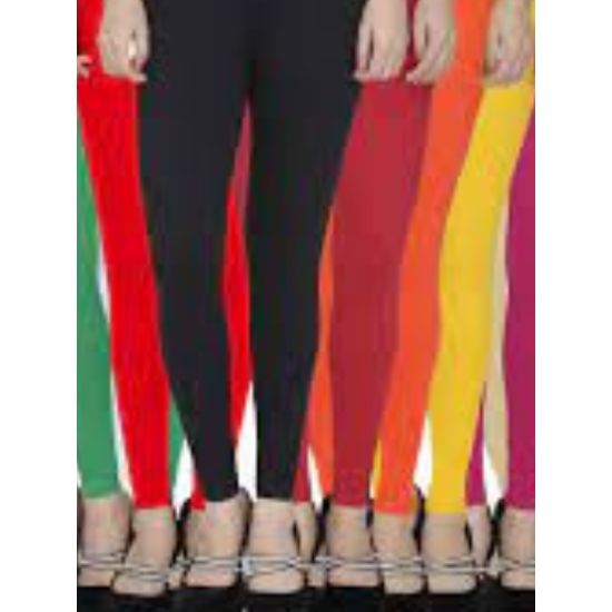 Ankles Stretch Cotton Lycra Leggings Double Extra-Large